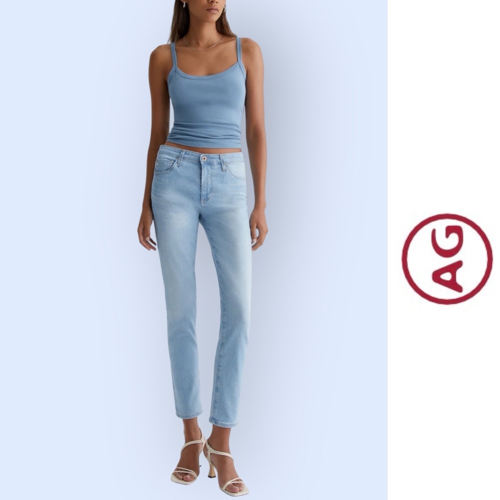 NWT AG Adriano Goldschmied Prima Cigarette Ankle, Size 30R, MSRP $215
